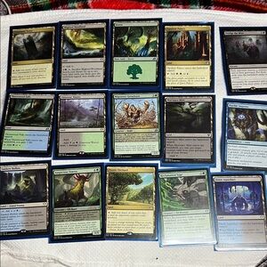 Multicolor Trading Card Game Set